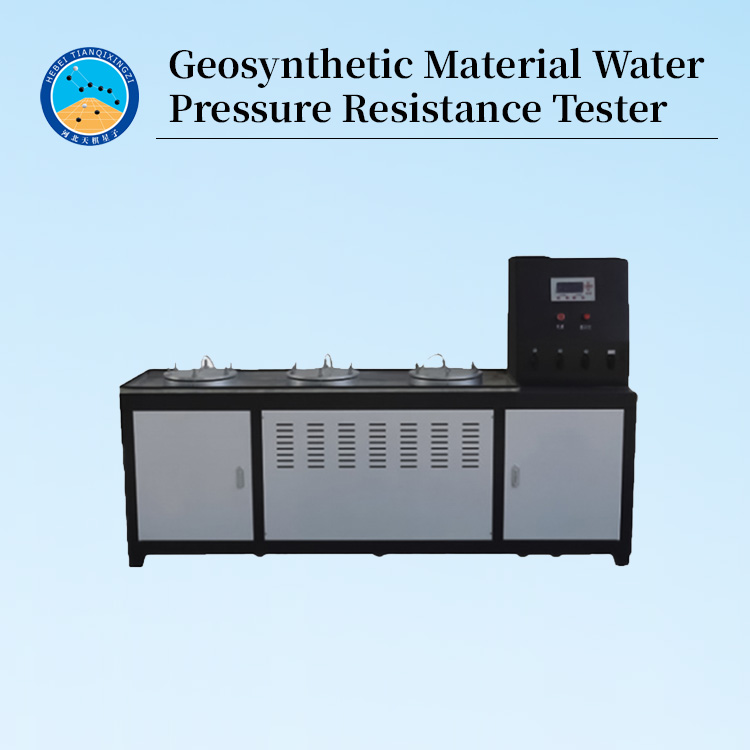 Geomembrane Burst Strength Geosynthetics Hydrostatic Pressure Testing Machine