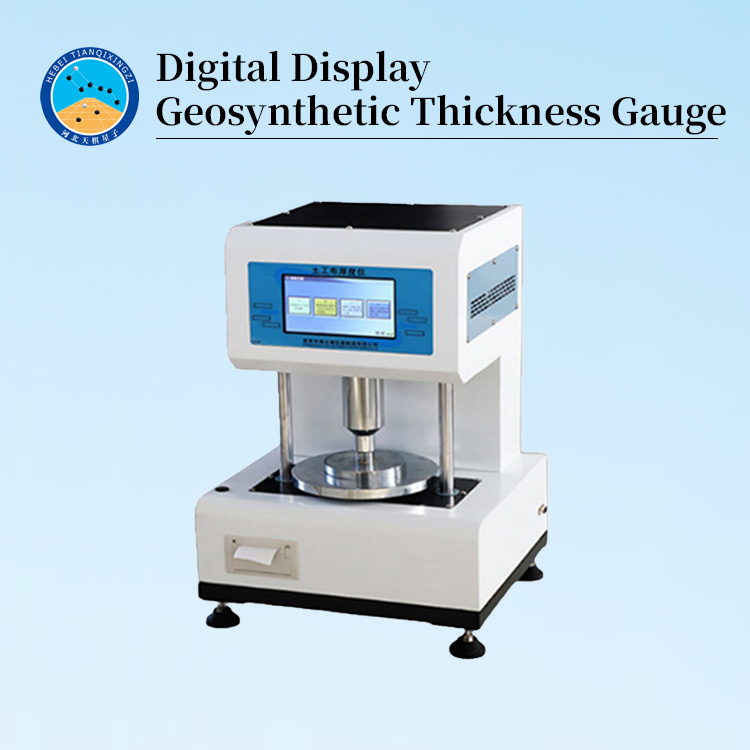Geosynthetic Material Thickness Gauge Geotextile Thickness Instrument