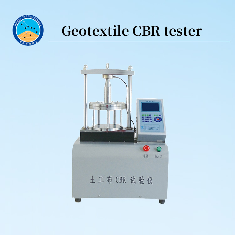 Geotextile CBR Puncture Testing Machine ASTM D6241 Static CBR Puncture Testing Machine