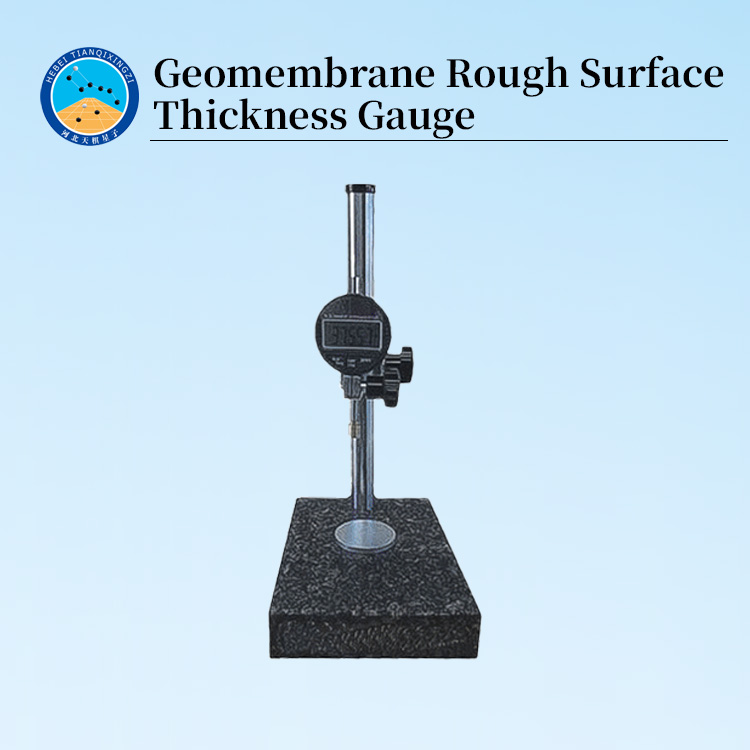 ASTM D5994 Textured Geomembrane Core Thickness Tester With Led Display