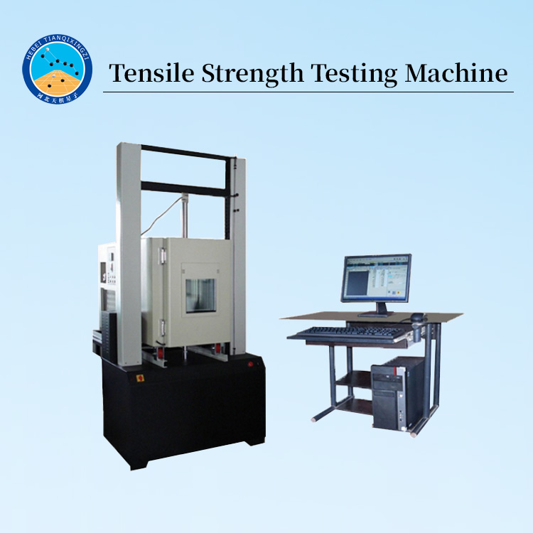 Tensile Strength Testing Machine -50°C -- 50°C High and Low Temperature for Road surface heated sealant elastic tensile